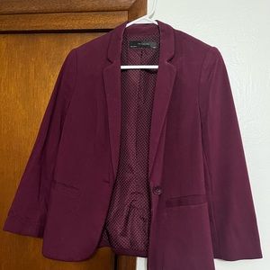 EUC The limited maroon women’s jacket